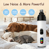 Hawklin | Dog Nail Grinder Cordless Quiet with Adjustable Speed Settings