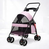 Barklow | Dog and Cat Stroller Lightweight Foldable with Safety Harness