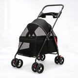 Barklow | Dog and Cat Stroller Lightweight Foldable with Safety Harness