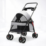 Barklow | Dog and Cat Stroller Lightweight Foldable with Safety Harness