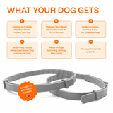 Pawcrest | Dog Pest Control Collar Adjustable Fit for All Breeds