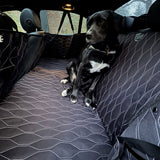 Pawbrook | Dog Rear Car Seat Extender and Travel Hammock with Storage