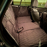 Pawbrook | Dog Rear Car Seat Extender and Travel Hammock with Storage