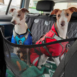 Pawbrook | Dog Rear Car Seat Extender and Travel Hammock with Storage
