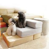 Pawgrove Steps | Dog and Cat Orthopedic Foam Stairs with Removable Covers