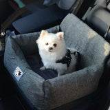 Pawlina | Dog Car Seat Breathable Machine Washable Adjustable Fit