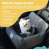 Pawlina | Dog Car Seat Breathable Machine Washable Adjustable Fit