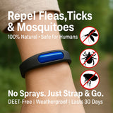 Repello | Natural Insect Repellent Bracelet Essential Oil Waterproof, 8 Colors