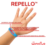 Repello | Natural Insect Repellent Bracelet Essential Oil Waterproof, 8 Colors