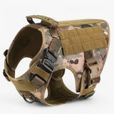 Tactical Dog Harness | Military-Grade Vest Quick-Release Reflective Strip
