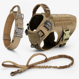 Tactical Dog Harness | Military-Grade Vest Quick-Release Reflective Strip