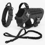 Tactical Dog Harness | Military-Grade Vest Quick-Release Reflective Strip