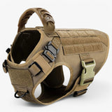 Tactical Dog Harness | Military-Grade Vest Quick-Release Reflective Strip