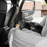 Travella | Dog Car Seat Bed with Non-Slip Base and Safety Tether