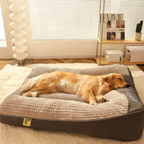 Velcrest | Dog Orthopedic Bed with Spine Support Anti-Slip Base, 3 Sizes