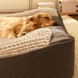 Velcrest | Dog Orthopedic Bed with Spine Support Anti-Slip Base, 3 Sizes