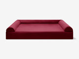 Velshore | Dog Bed Cover Washable Durable Microsuede and Linen Large