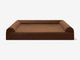Velshore | Dog Bed Cover Washable Durable Microsuede and Linen Large