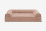 Velkora | Dog Bed Cover Washable Durable Microsuede and Linen Large 50