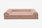 Velkora | Dog Bed Cover Washable Durable Microsuede and Linen Large 78