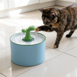 HydraFlow | Cat Water Fountain 1.5L Dual Filtration Whisper-Quiet Ceramic