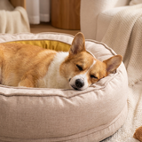 Fernpaw | Dog Donut Bed Orthopedic with Waterproof Removable Cover, 4 Sizes