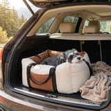 Grovix | Dog Car Seat Bed Waterproof with Safety Buckle Removable Cover