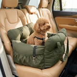 Nestbury | Dog Car Seat Bed Cotton with Adjustable Safety Harness, 8 Colors