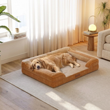 Greyholm | Dog Cooling Bed with Bolsters Available in 3 Sizes All Breeds