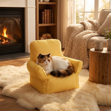Dunepet | Cat Mini Armchair Sofa Plush Fluffy Bed Available in 3 Colors