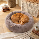 Bayview | Dog Donut Bed with Removable Faux Fur Cover Machine Washable