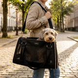 Coatrix | Dog Carrier Bag Airline Approved with Memory Foam, Machine Washable